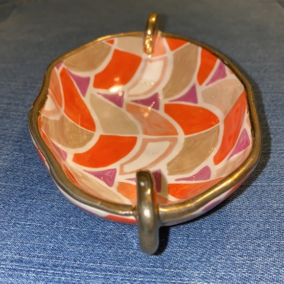 Anthropologie Home Anthropologie Georgie Geo Trinket Dish - Picture 2 of 5